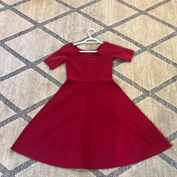 Guess Flared Bandage Dress - Picture 1 of 7